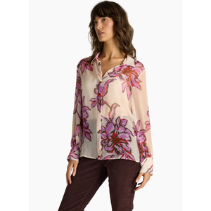 Fate + Becker Nyomi Blouse - Light Flower Print