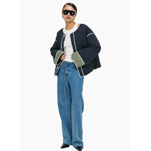 Staple the Label Hollis Puffer Jacket - Black/Olive