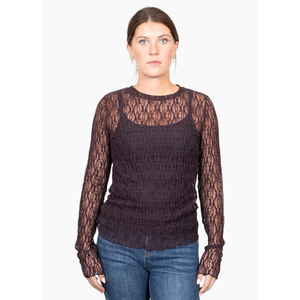 Antler Splice Layer Top - Raisin