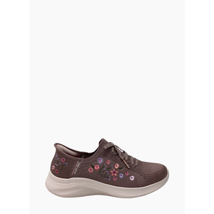 Skechers 150806 Ultra Flex 4.0 Sweet Petals Sneaker Mocha