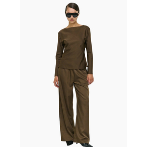 Staple the Label Dakota Relaxed Pants - Espresso