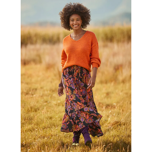 Joe Brown Fabulous Florals Button Front Maxi Skirt