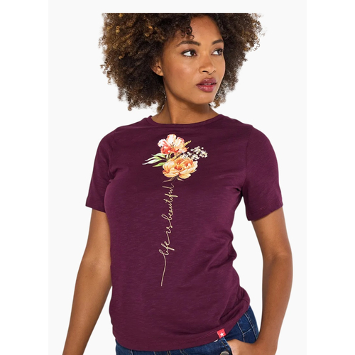 Joe Brown LIFE IS BEAUTIFUL TEE-BERRY