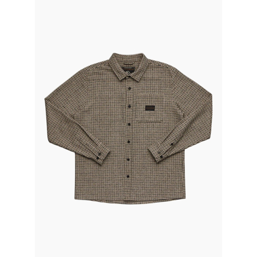 Just Another Fisherman TOOTH OVER SHIRT - BROWN