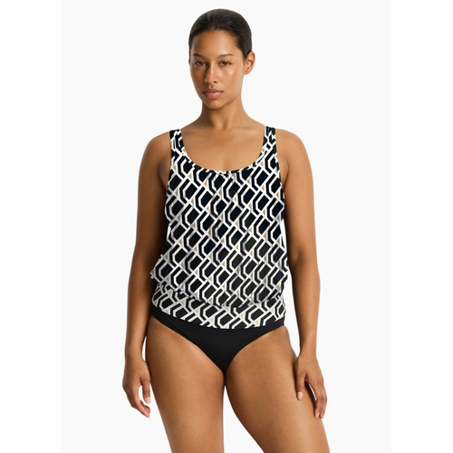 Sea Level Costa Blouson Tank Multifit Tankini