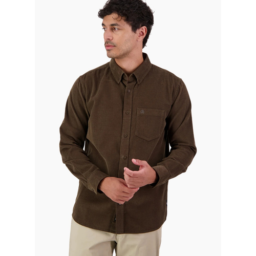 Swanndri Ranfurly V2 Corduroy Shirt - Olive