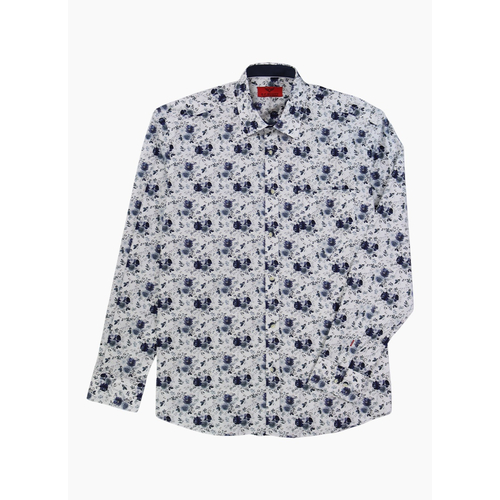 R.F Scott  Fielding Long Sleeve Shirt Iris