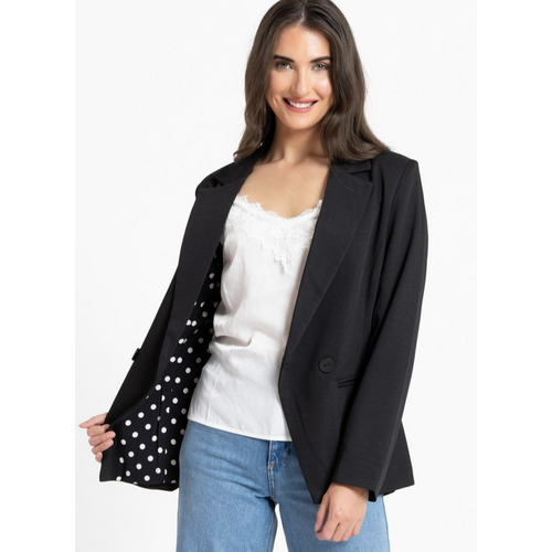 Seeking Lola Jordanna Blazer - Black