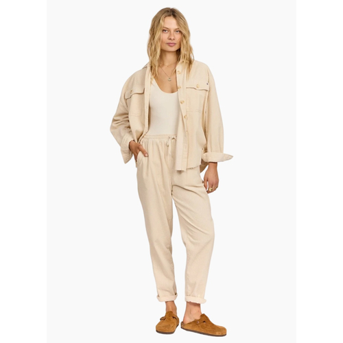 Sisstrevolution After Hours Cord Shacket -  Sea Salt
