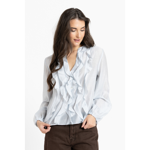 Seeking Lola Once Upon Blouse - Ice