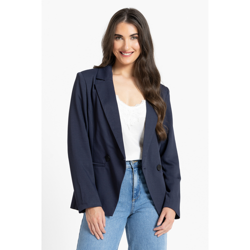 Seeking Lola Jordanna Blazer - Navy