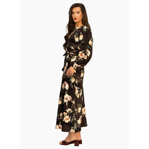 Leila + Luca MONACO DRESS-INK BLOOM