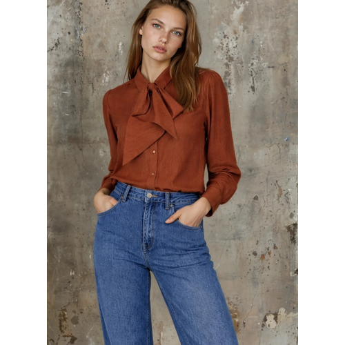MOSS BOW SHIRT - RUST