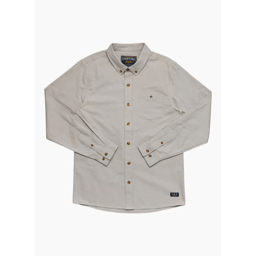 Just Another Fisherman anchorage shirt - light grey