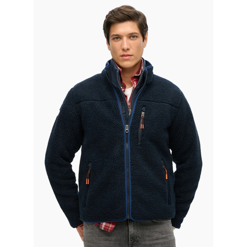 Superdry Outdoor Full Zip Fleece Eclipse Navy
