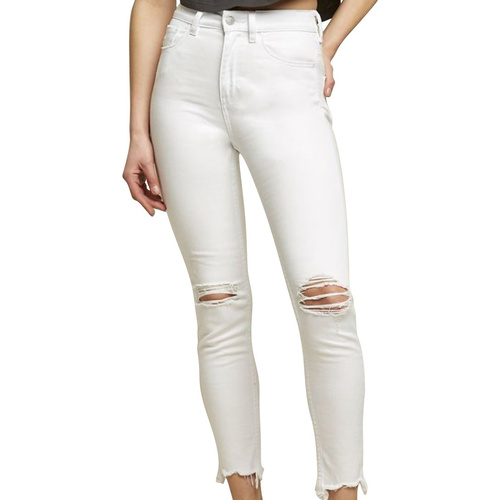 Lee Jeans High Licks Crop Chalk Destruct