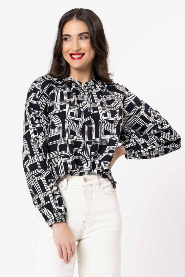 Seeking Lola Tilly Shirt - Linework
