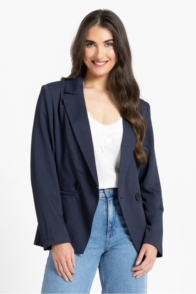 Seeking Lola Jordanna Blazer - Navy