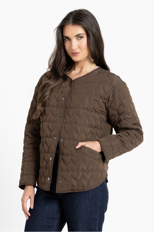 Seeking Lola Montreal Quilted Jacket