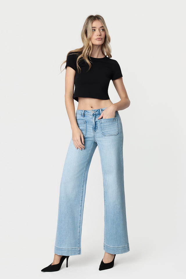 Misha Wide Leg Jeans