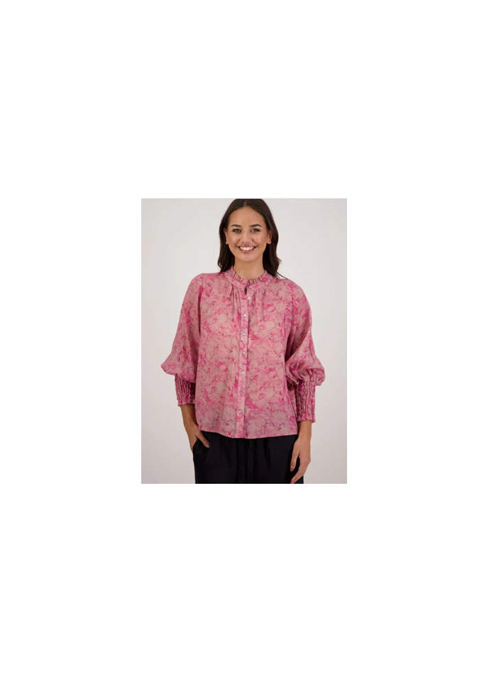 Briarwood Raewyn Pink Floral Shirt