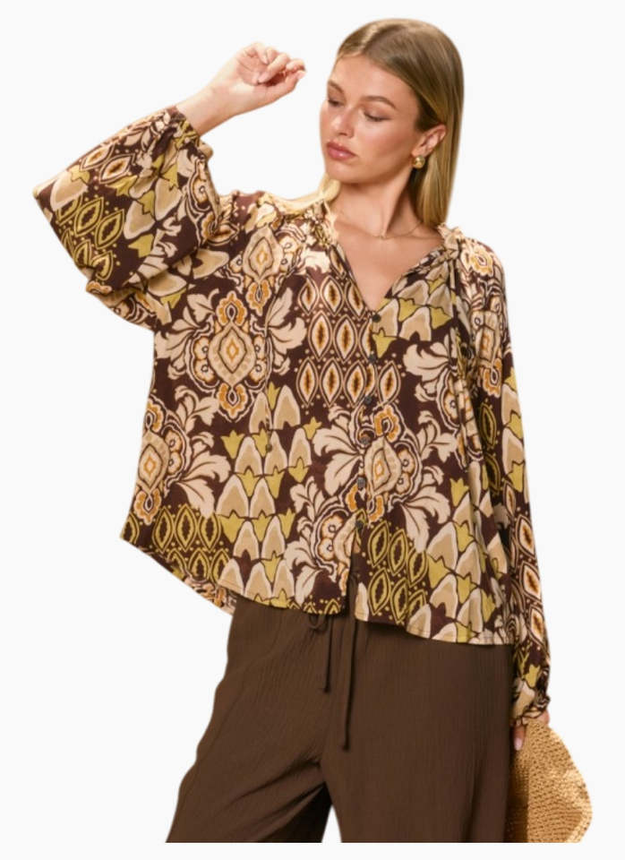 Stone Ember Blouse