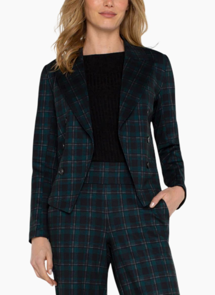Liverpool Dark Forest Tartan Jacket