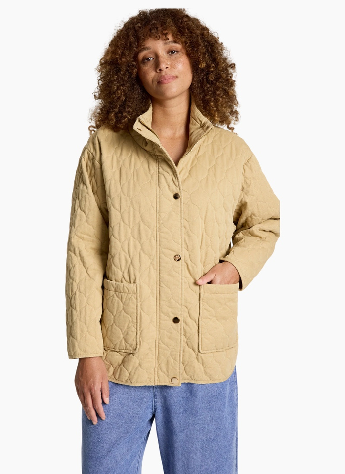 Eb&Ive Sansi Quilted Jacket - Dune