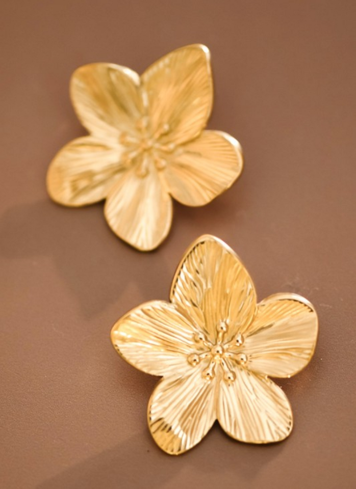 Nicky Floral Stud Earrings