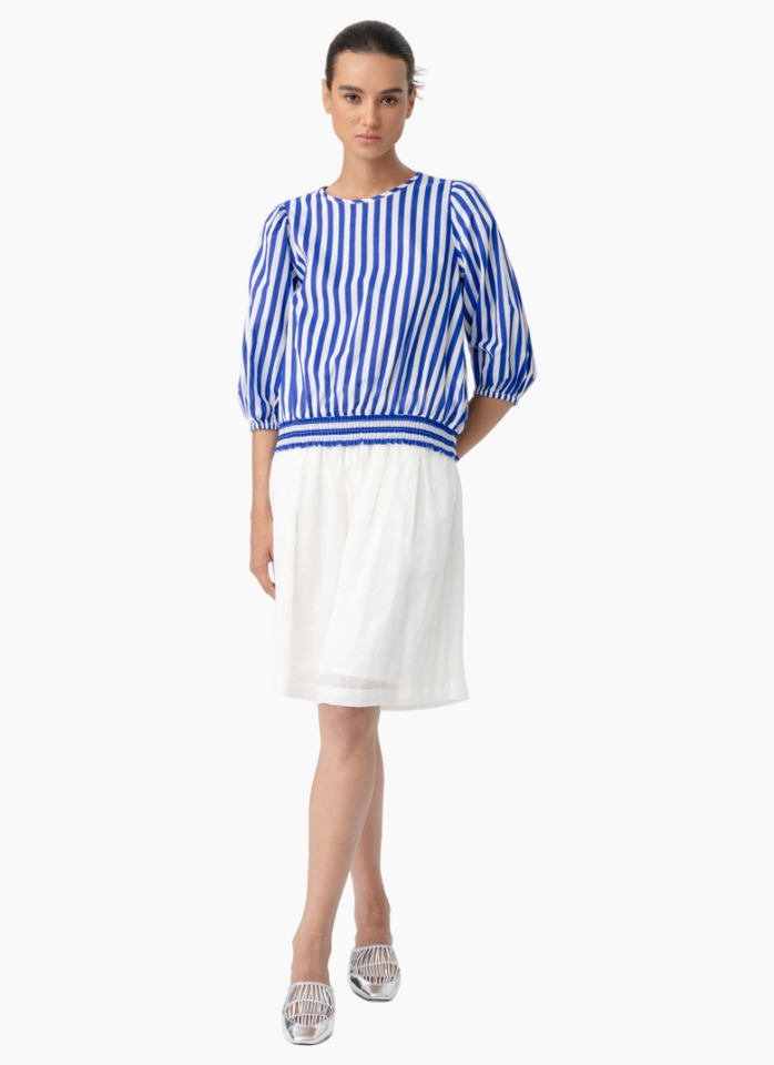 Blacklist 3153 Zurich Top - Blue Stripe