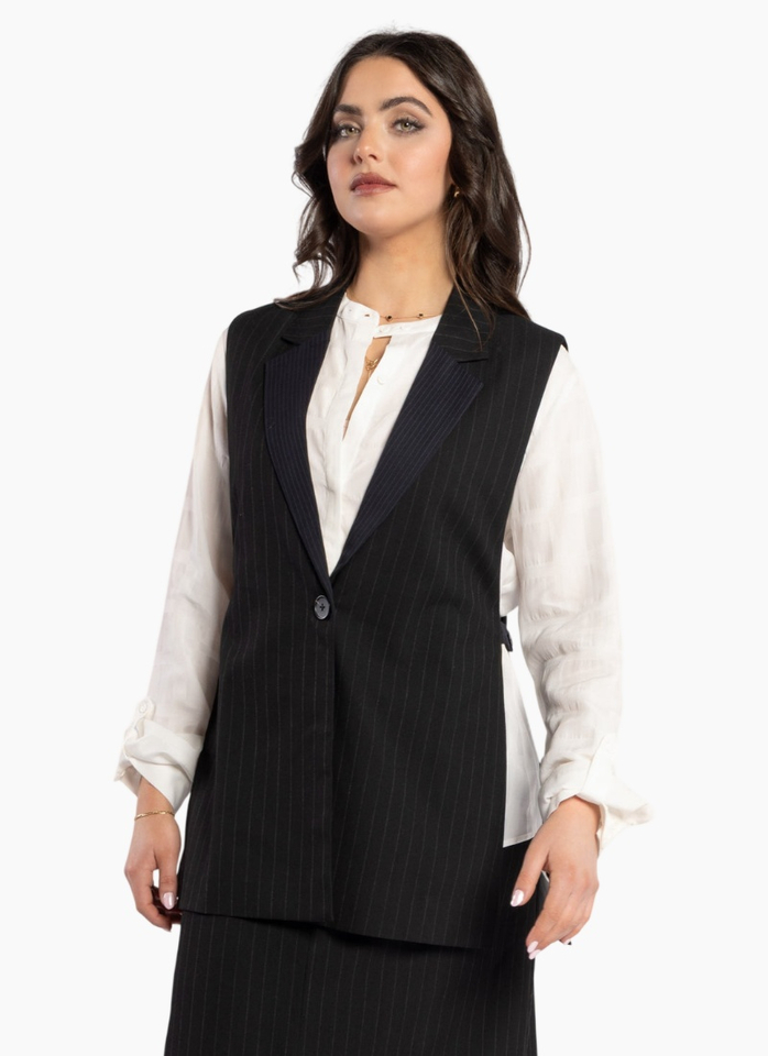 Drama the Label Au Lait Waistcoat