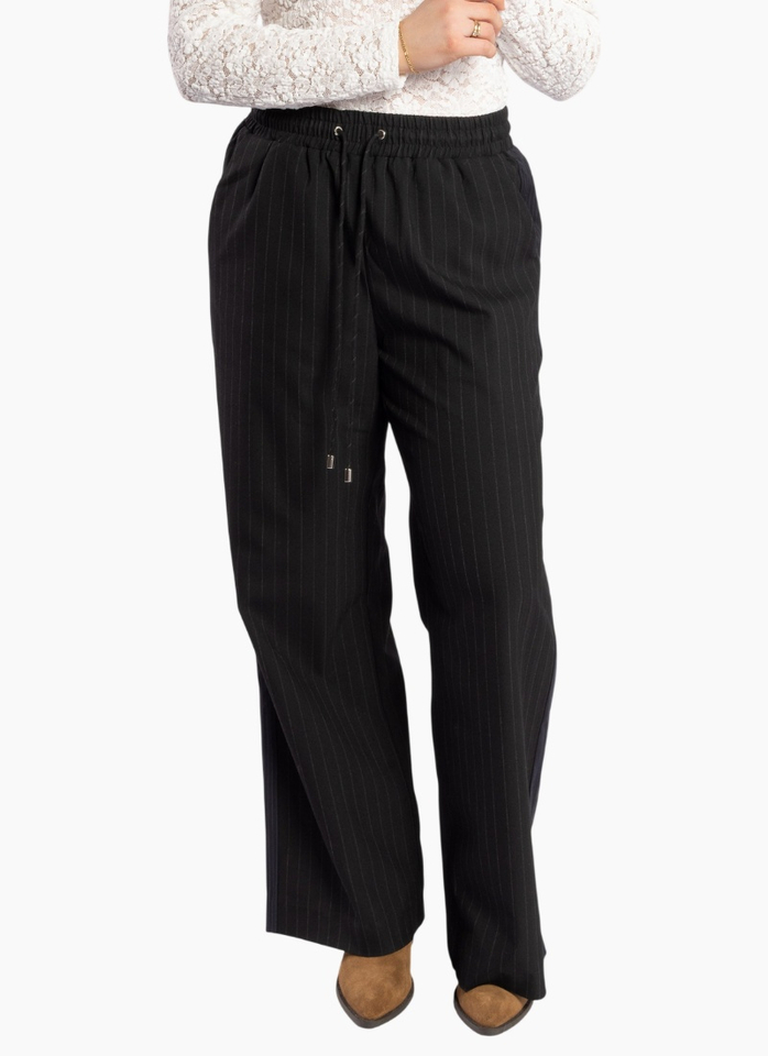 Drama the Label Lake Pants - Noir Stripe
