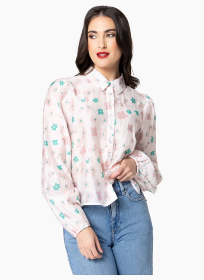 Leila + Luca Valentina Blouse - Blossom