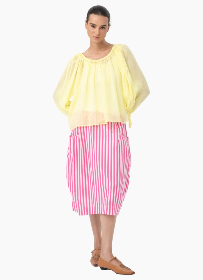 Blacklist 3069 Cooper Skirt - Pink Stripe