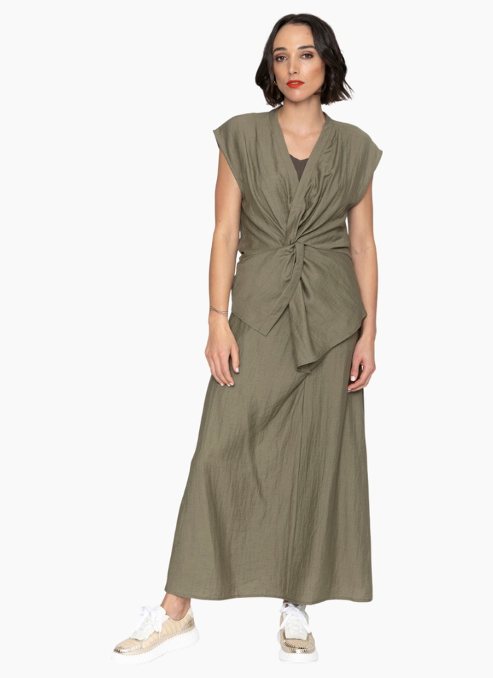 Blacklist 7041 Alice Top - Moss