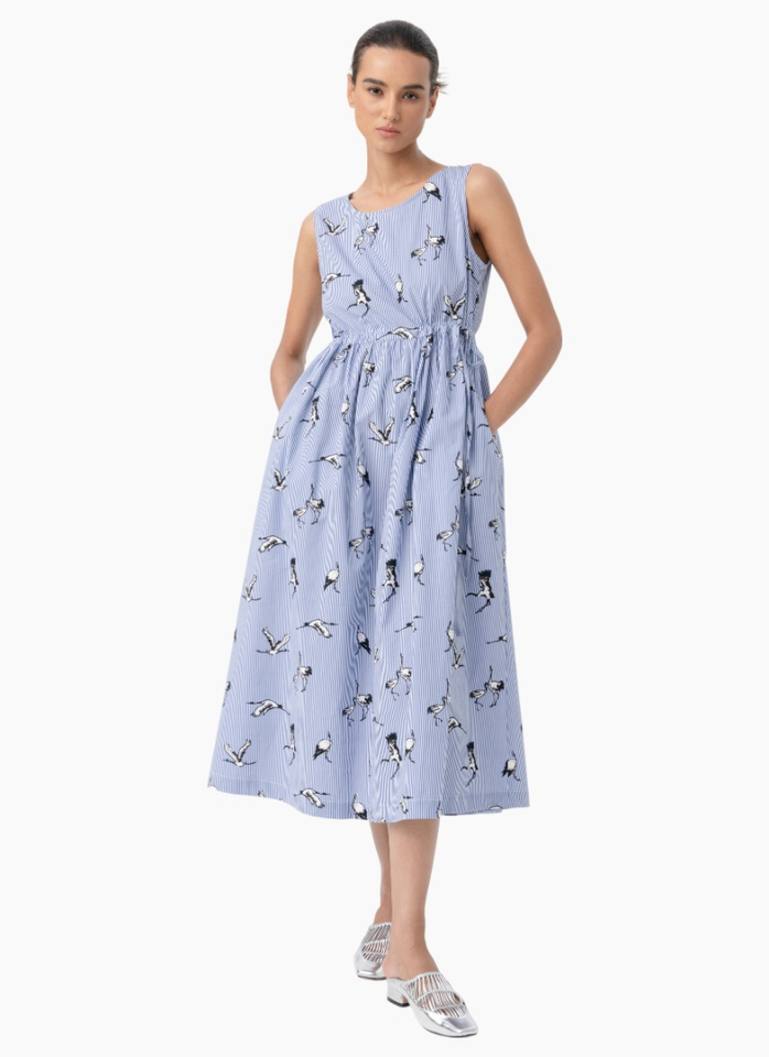 Blacklist 973 Como Dress - Heron Stripe