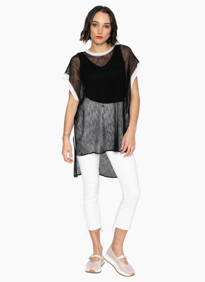 Blacklist KN1008 Lorenza Tunic - Black