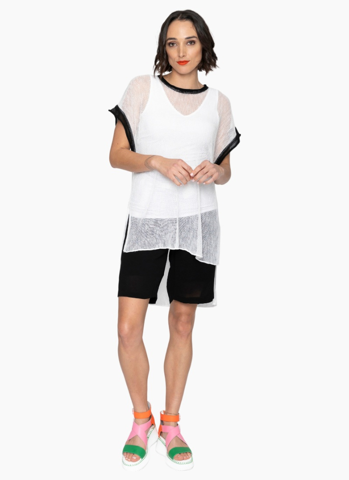 Blacklist KN1008 Lorenza Tunic - White
