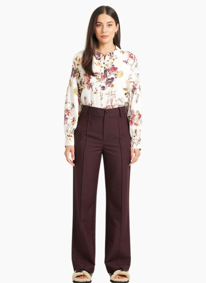 Tuesday Label BASE PANTS - MERLOT