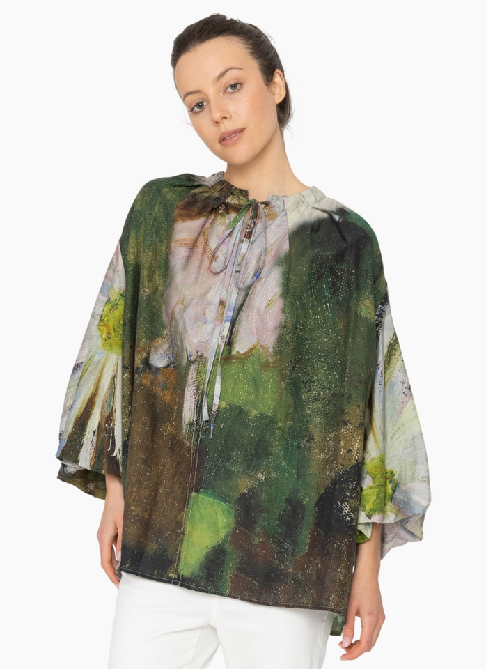 Blacklist 827 Kamie Shirt - Floral