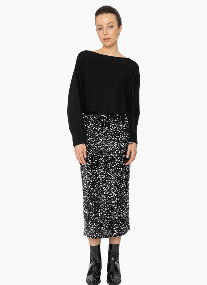 Blacklist KN041 Zyra Top - Black