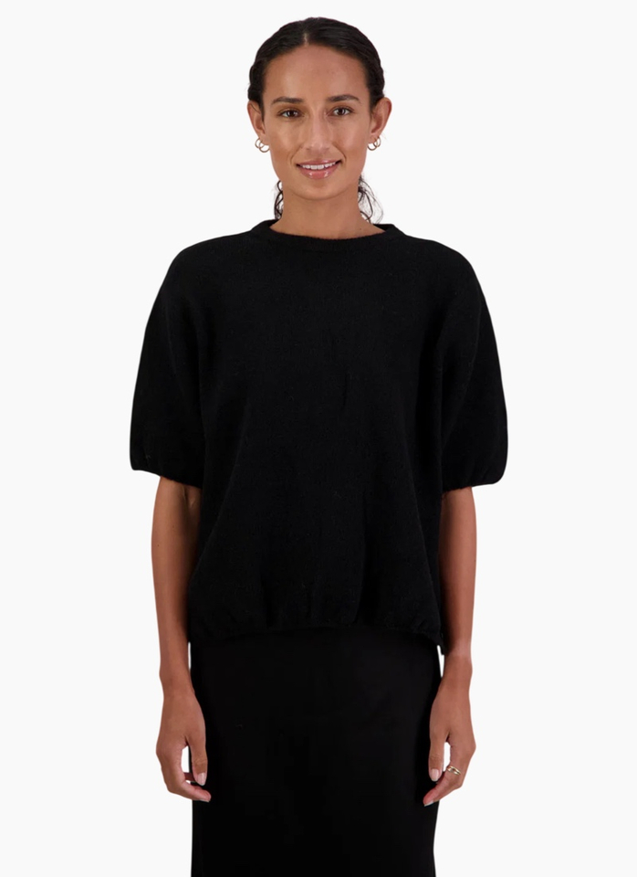 Briarwood Faith Knit Top Black