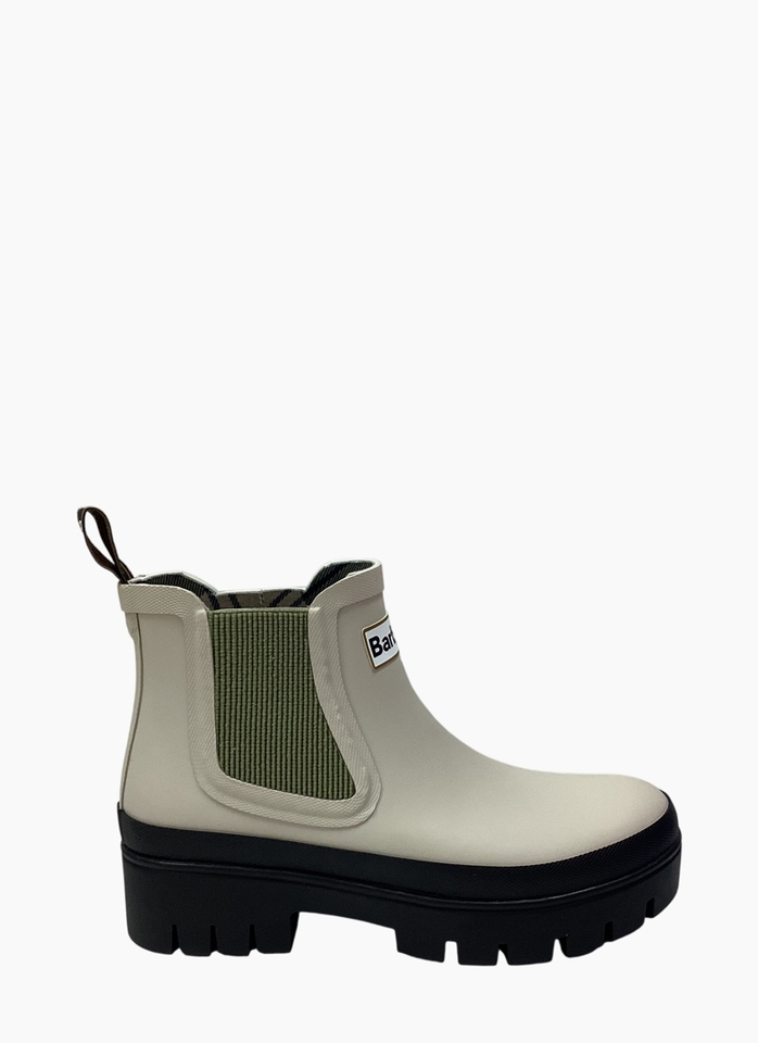 Barbour Halton Chelsea Welly Light Oak/Bleached Olive
