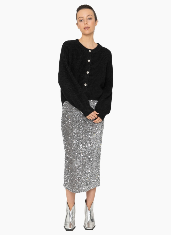 Blacklist KN039 Aire Cardigan - Black