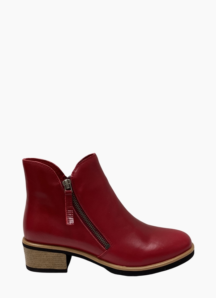 Bresley Dolomite Boot Dark Red Oil