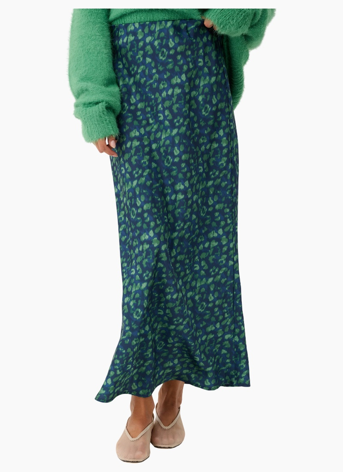 Cartel & Willow CW Millie Slip Skirt - Nautica