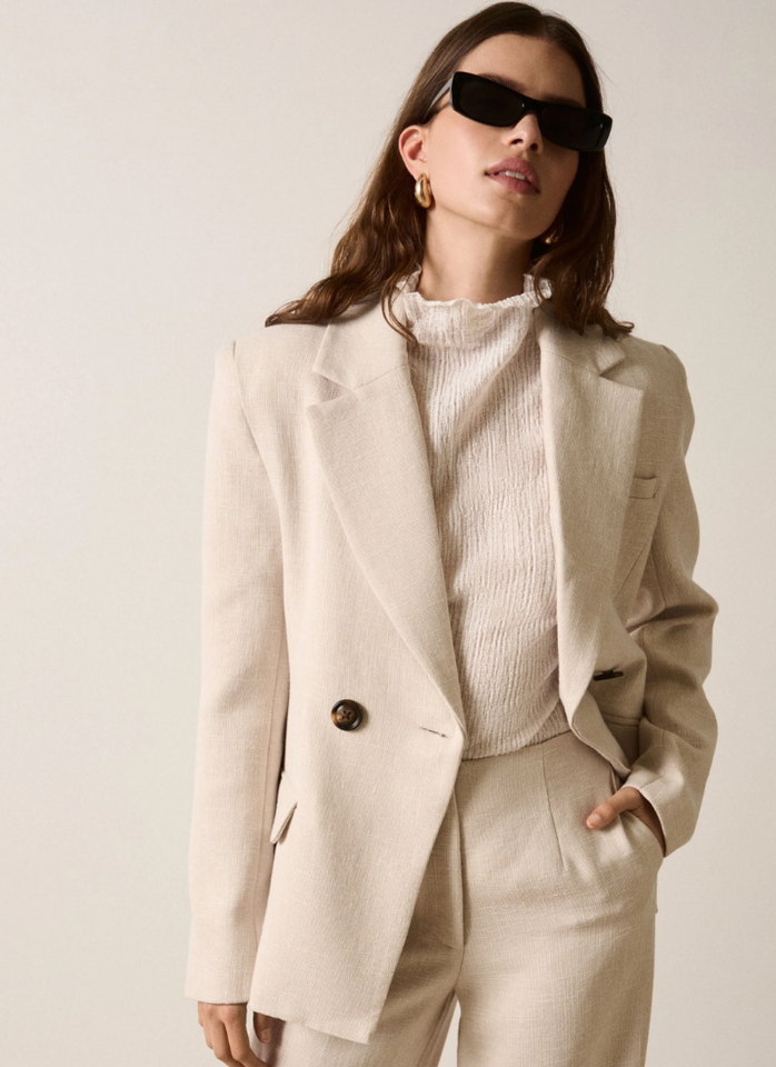 Esmaee Edition Blazer - Sandstone