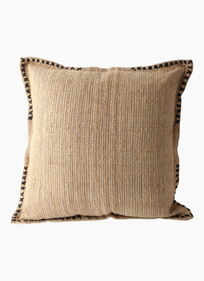 Le Forge Handloom Cushion - Bordered