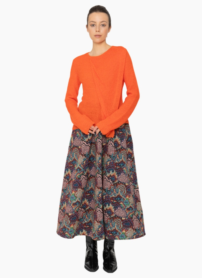 Blacklist KN028 Azul Top - Orange