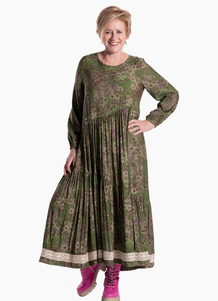 Jellicoe Angled Dress-Daisy Chain